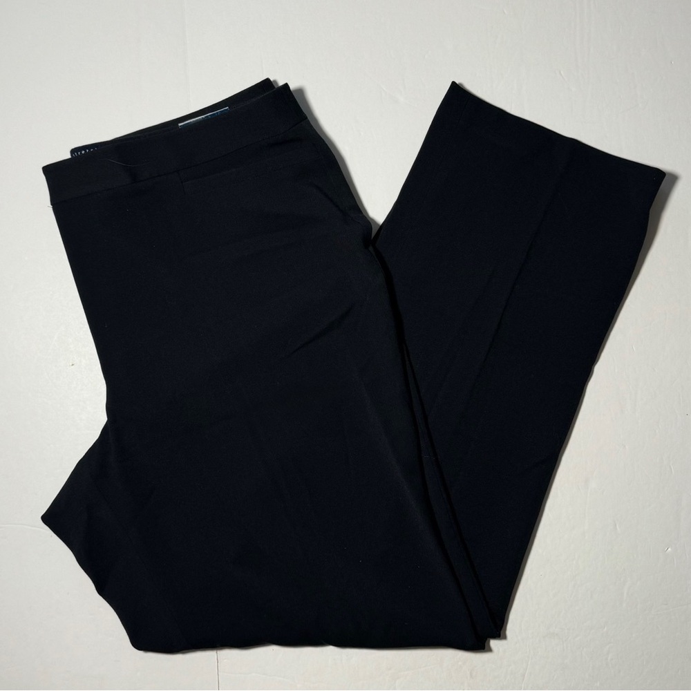 Venezia Black Straight Leg Pants